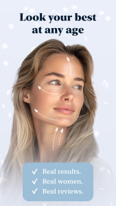 اسکرین شات 2 برنامه Luvly: Face Yoga & Exercise