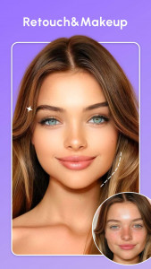 اسکرین شات برنامه FacePic Face Editor, Hair, Age 3