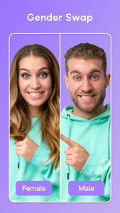 اسکرین شات 5 برنامه FacePic Face Editor, Hair, Age