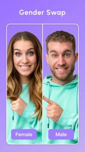 اسکرین شات 7 برنامه FacePic Face Editor, Hair, Age