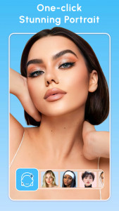 اسکرین شات برنامه FacePic Face Editor, Hair, Age 1