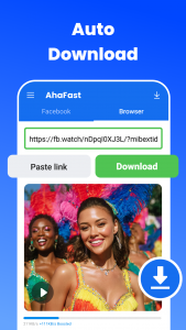 اسکرین شات 3 برنامه ahafast video downloader