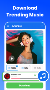اسکرین شات 2 برنامه ahafast video downloader