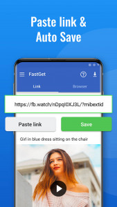 اسکرین شات برنامه Video downloader for FB 2