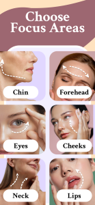 اسکرین شات 3 برنامه Face Yoga & Facial Exercises