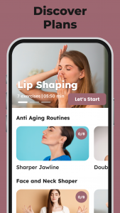 اسکرین شات 5 برنامه Face Yoga & Facial Exercises