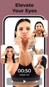 اسکرین شات برنامه Face Yoga & Facial Exercises 4