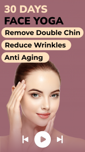 اسکرین شات 1 برنامه Face Yoga & Facial Exercises