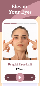 اسکرین شات 5 برنامه Face Yoga & Facial Exercises