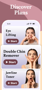 اسکرین شات 4 برنامه Face Yoga & Facial Exercises
