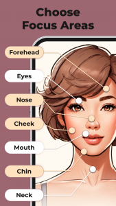 اسکرین شات 3 برنامه Face Yoga & Facial Exercises