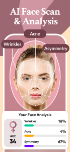 اسکرین شات 6 برنامه Face Yoga & Facial Exercises