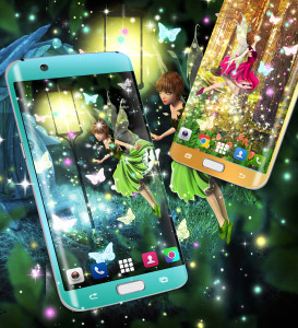 اسکرین شات برنامه Fairy live wallpaper 7