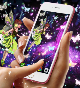 اسکرین شات 6 برنامه Fairy live wallpaper