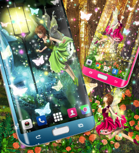 اسکرین شات برنامه Fairy live wallpaper 5