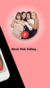 اسکرین شات برنامه Black Pink Idol Call You 2