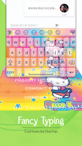 اسکرین شات برنامه Kitty Keyboard 2