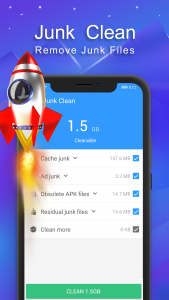 اسکرین شات برنامه Fancy Clean - junk cleaner 1