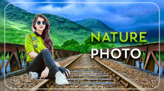 اسکرین شات برنامه Nature Photo Frame natural Photo Editor 1