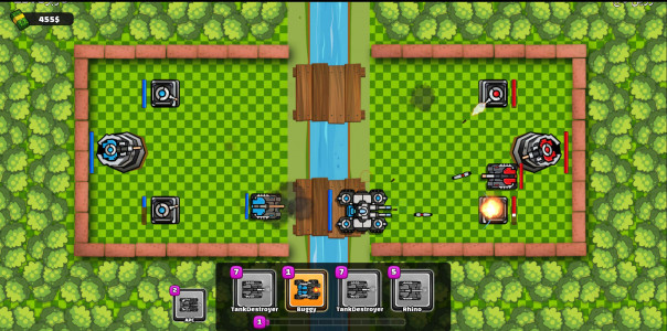 اسکرین شات بازی تانک جنگی 4