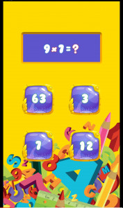 اسکرین شات بازی بازی تمرین ریاضی 4