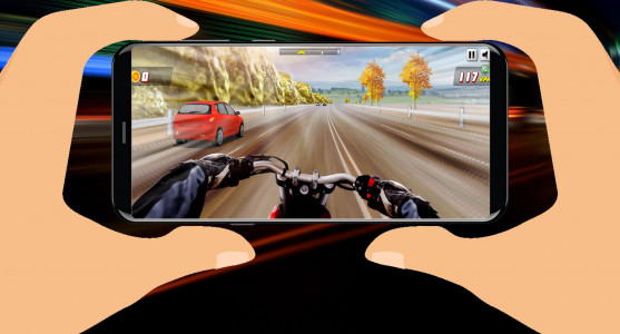 اسکرین شات بازی موتور سواری در بزرگراه 2