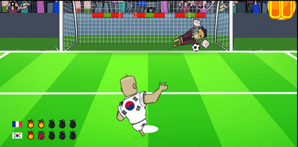 اسکرین شات بازی پنالتی جام جهانی 4
