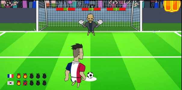 اسکرین شات بازی پنالتی جام جهانی 5