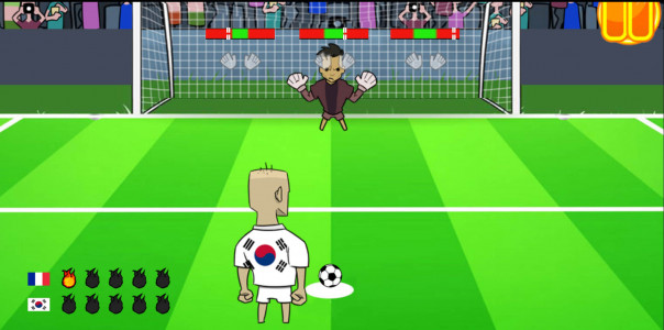 اسکرین شات بازی پنالتی جام جهانی 1