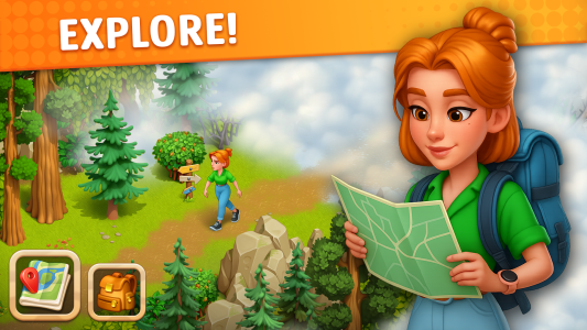 اسکرین شات 2 بازی Yellowstone: Match Park Royal