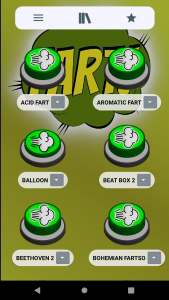 اسکرین شات برنامه Fart Sounds Prank Soundboard 2