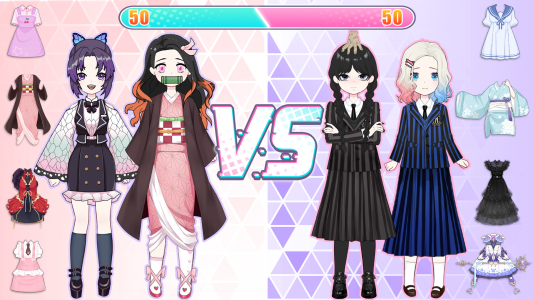 اسکرین شات بازی Dress Up! Shining Anime Star 7