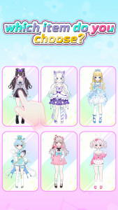 اسکرین شات 6 بازی Dress Up! Shining Anime Star