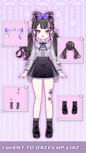 اسکرین شات 5 بازی Dress Up! Shining Anime Star