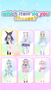 اسکرین شات بازی Dress Up! Shining Anime Star 3