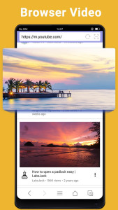 اسکرین شات 3 برنامه Web Browser - Fast & Private