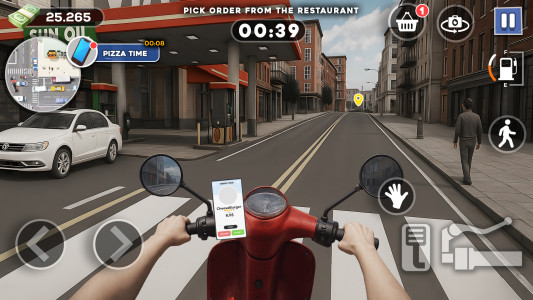 اسکرین شات 1 بازی Ride for Tips