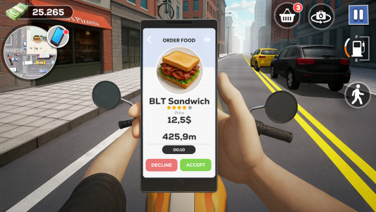 اسکرین شات 5 بازی Ride for Tips