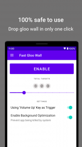 اسکرین شات برنامه Fast gloo wall, auto, macro ff 1