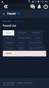 اسکرین شات برنامه FaucetPay App 3