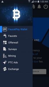 اسکرین شات برنامه FaucetPay App 2