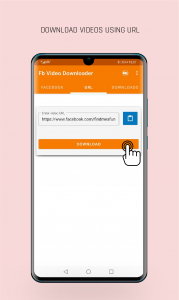اسکرین شات 1 برنامه Video Downloader For Facebook