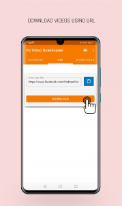 اسکرین شات برنامه Video Downloader For Facebook 1