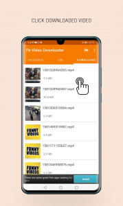 اسکرین شات 4 برنامه Video Downloader For Facebook