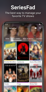 اسکرین شات برنامه SeriesFad - Your shows manager 1