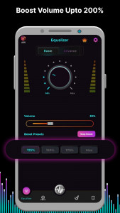 اسکرین شات برنامه Loud Volume Booster Upto 200% 1