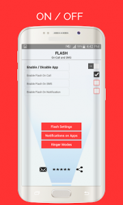 اسکرین شات برنامه Flash On Call and SMS 7