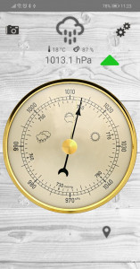 اسکرین شات 8 برنامه Professional barometer