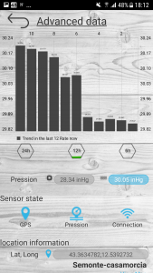 اسکرین شات برنامه Professional barometer 2