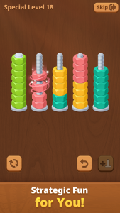 اسکرین شات 2 بازی Nut Sort Puzzle: Sorting Games